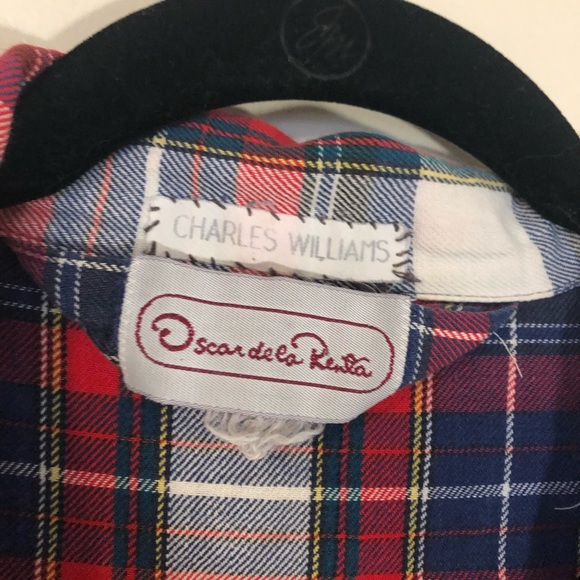 Checkered Button Up Top - Picture 4 of 7